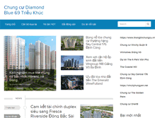 Tablet Screenshot of chungcudiamondtower.net